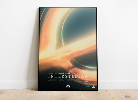 Poster interstellare "Gargantua".