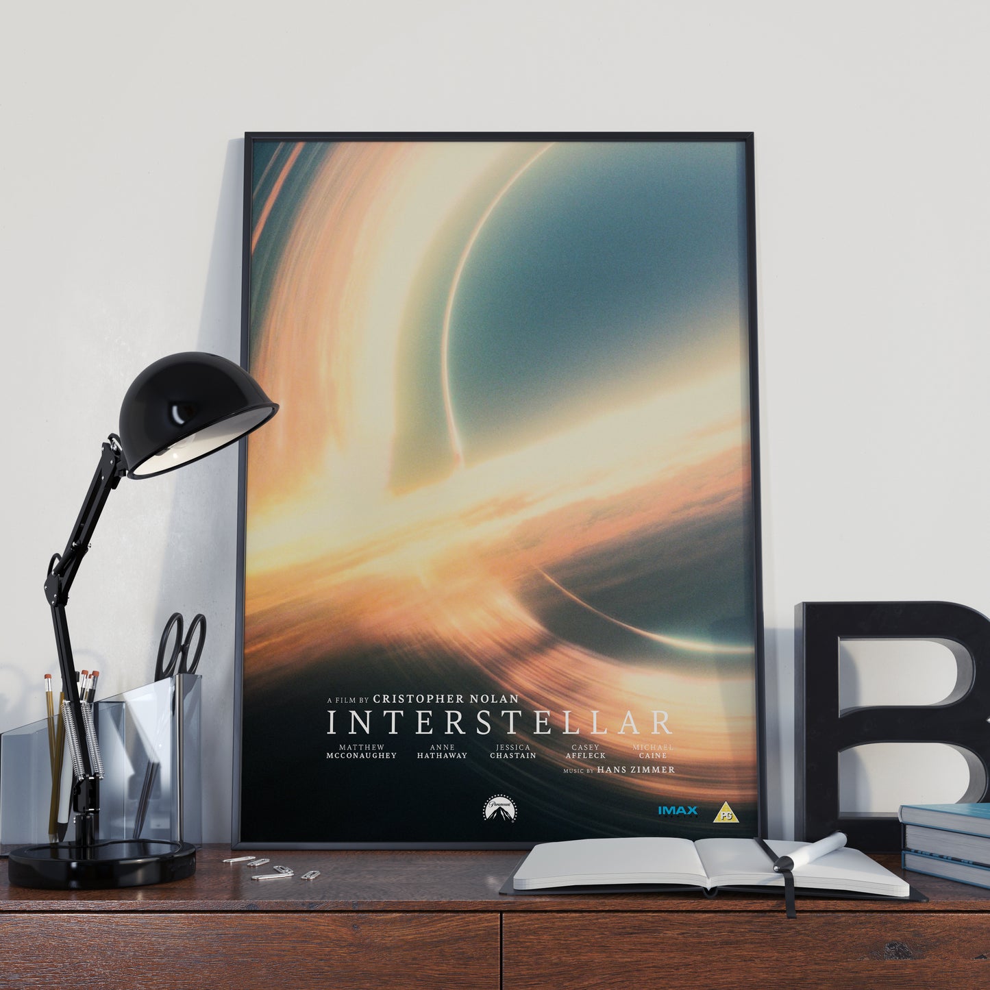 Interstellar "Gargantua" Poster